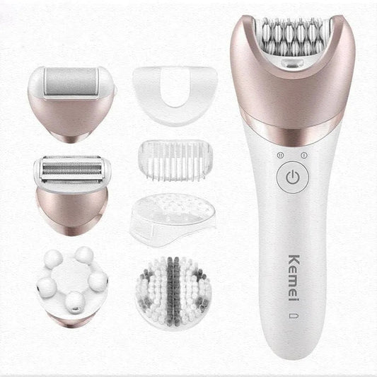 kemei km-8001 5in1 women epilator shaver